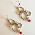 Dangle Earrings-abstract Metal &..